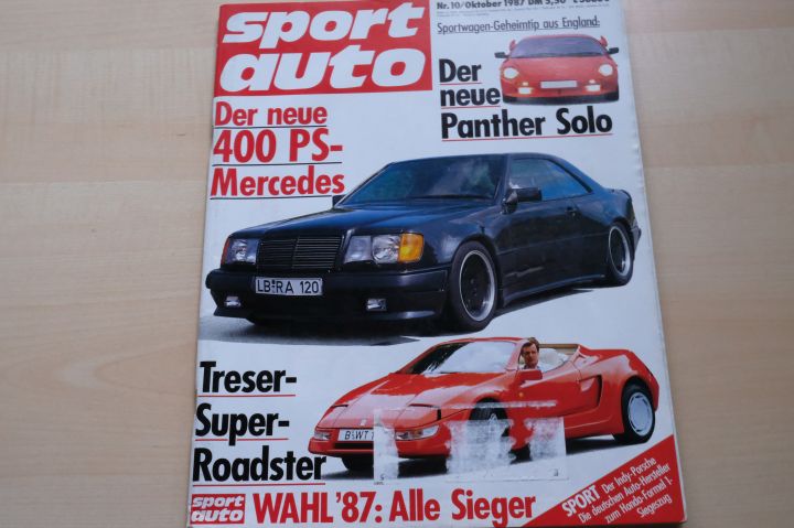 Sport Auto 10/1987